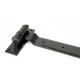 Traditional Blacksmith Arrow Head Door Hinges - Hook and Band Cranked