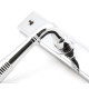 Reeded Slimline Sprung Lever Espagnolette - Polished Chrome