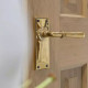 Newbury Lever - Aged Brass