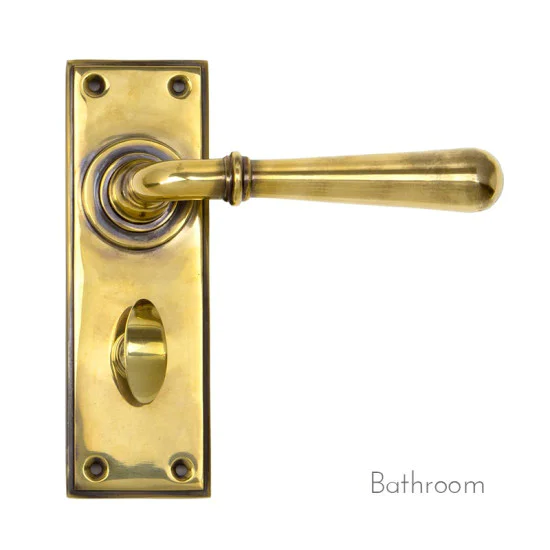 Newbury Lever - Aged Brass