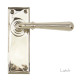 Newbury Door Handle - Polished Nickel