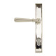 Newbury Slimline Sprung Lever Espagnolette - Polished Nickel