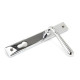 Newbury Slimline Sprung Lever Espagnolette - Polished Chrome