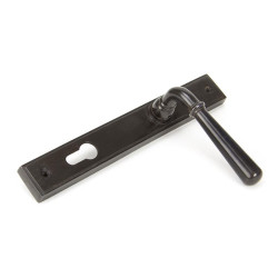 Newbury Slimline Sprung Lever Espagnolette - Aged Bronze