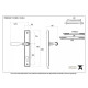 Newbury Slimline Sprung Lever Espagnolette - Polished Bronze