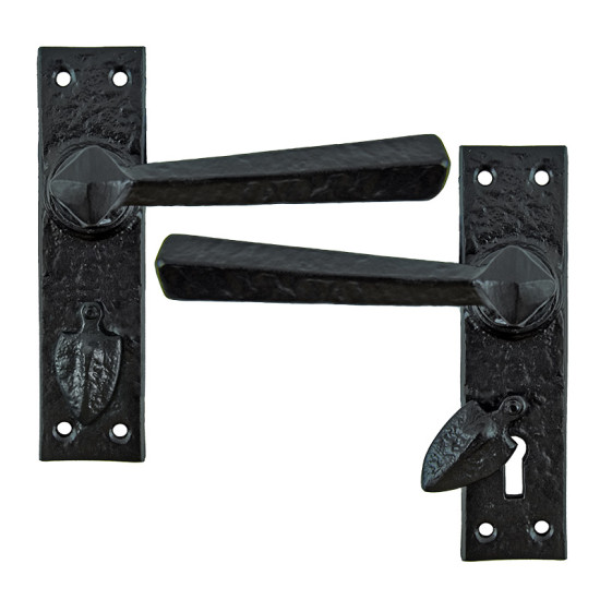 Kirkpatrick 2445/1065 Hitchcock Lever Door Handle with Covered Escutcheon