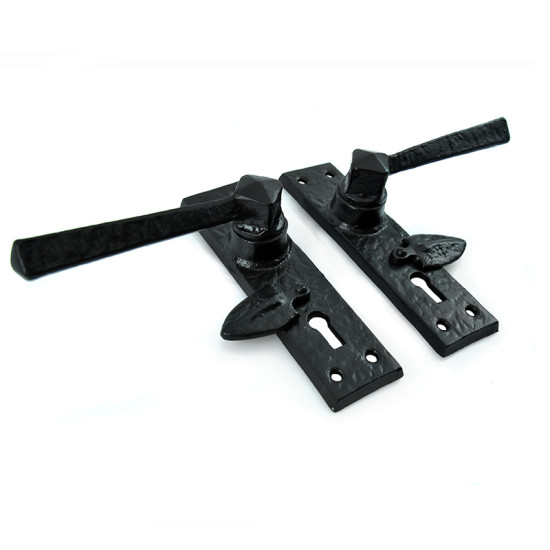 Kirkpatrick 2445/1065 Hitchcock Lever Door Handle with Covered Escutcheon