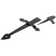 Traditional Blacksmith Tuscan Thumb Latch