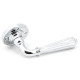 Hinton Lever on Rose Set - Polished Chrome