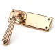 Hinton Lever - Polished Bronze