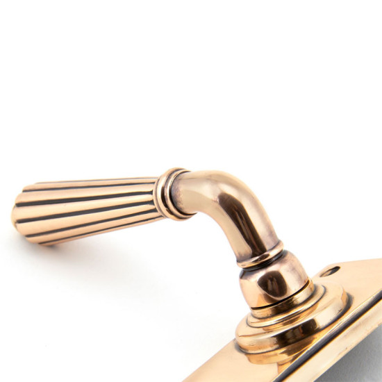Hinton Lever - Polished Bronze