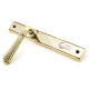 Hinton Slimline Sprung Lever Espagnolette - Aged Brass