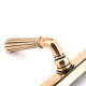 Hinton Slimline Sprung Lever Espagnolette - Polished Bronze