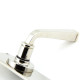 Avon Door Handle - Polished Nickel