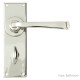 Avon Door Handle - Polished Nickel