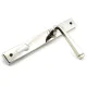 Avon Slimline Sprung Lever Espagnolette - Polished Nickel