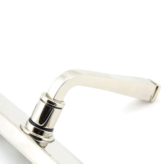 Avon Slimline Sprung Lever Espagnolette - Polished Nickel