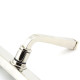 Avon Slimline Sprung Lever Espagnolette - Polished Nickel