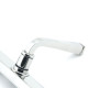 Avon Slimline Sprung Lever Espagnolette - Polished Chrome