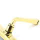 Avon Slimline Sprung Lever Latch Set - Aged Brass