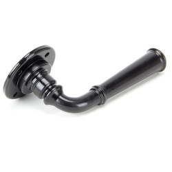 Traditional Blacksmith Regency Lever Door Handle on Rose Set - Unsprung