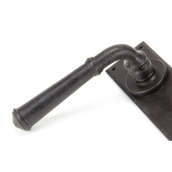 Blacksmith External Beeswax Regency Lever Door Handle