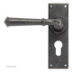Blacksmith External Beeswax Regency Lever Door Handle