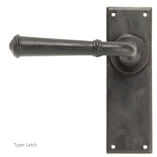 Blacksmith External Beeswax Regency Lever Door Handle