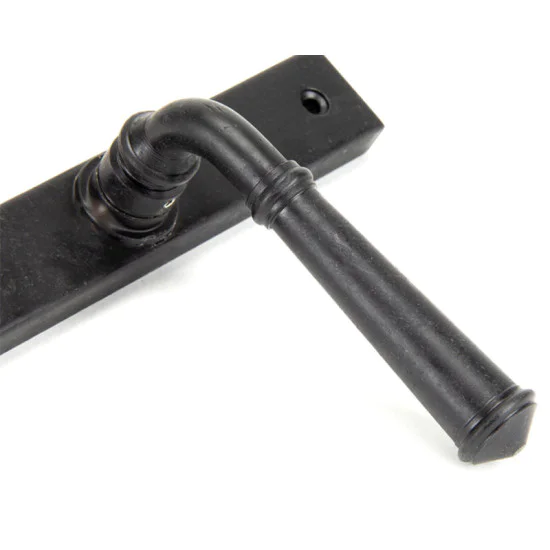 Blacksmith External Beeswax Slimline Regency Sprung Lever Door Handle