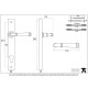 Traditional Blacksmith Regency Slimline Sprung Lever Lock Set