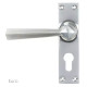 Satin Chrome Straight Lever Door Handle
