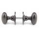 Aged Bronze Oval Knob Set