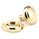 Centre Door Knob - Polished Brass Finish