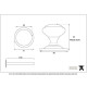 Centre Door Knob - Satin Chrome Finish