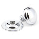 Centre Door Knob - Polished Chrome Finish