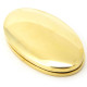 Polished Brass Oval Escutcheon & Cover