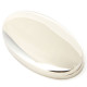 Polished Nickel Oval Escutcheon & Cover