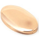 Polished Bronze Oval Escutcheon & Cover