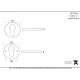 Traditional Blacksmith Regency Concealed Euro Escutcheon