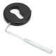 Traditional Blacksmith Regency Concealed Euro Escutcheon