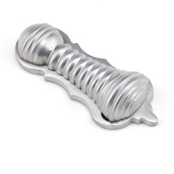 Satin Chrome Beehive Escutcheon