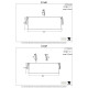 Satin Chrome Internal Letter Plate Cover