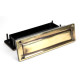 Aged Brass Letterbox