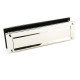 Polished Nickel Letterbox