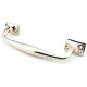 Period Art Deco Pull Handle - Polished Nickel