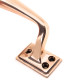 Period Art Deco Pull Handle - Polished Bronze