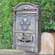 Belgravia Wall Mounted Post Box - Bronze Finish