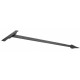 Blacksmith External Beeswax Arrow Head Barn Door Hinges