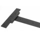 Blacksmith External Beeswax Arrow Head Barn Door Hinges