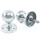 Polished Chrome Ball Door Knob